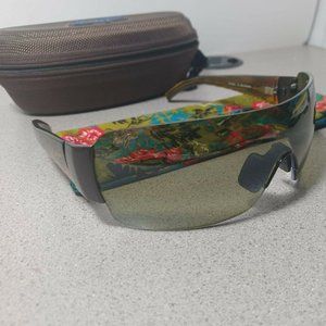 Maui Jim Honolulu Tortoise  w/Green Lens W/ Silk Bag & Hard Case MJ-520-…